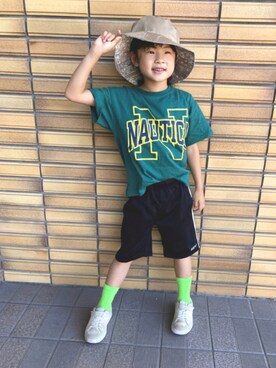 lenlen_rinrinさん（キッズ・80cm）の秋コーディネート