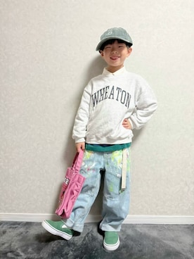 「アイテム（その他）」を使った、lenlen_rinrinさん（キッズ・110cm）の冬コーディネート