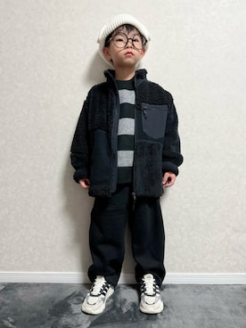 「アイテム（パンツ）」を使った、lenlen_rinrinさん（キッズ・110cm）の秋コーディネート