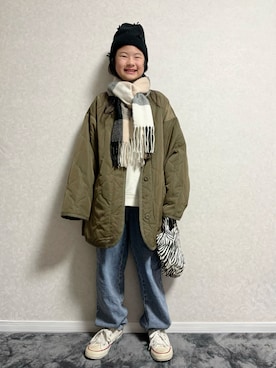 「アイテム（ジャケット/アウター）」を使った、lenlen_rinrinさん（キッズ・110cm）の冬コーディネート