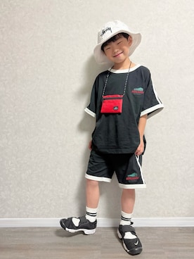lenlen_rinrinさん（キッズ・110cm）の夏コーディネート