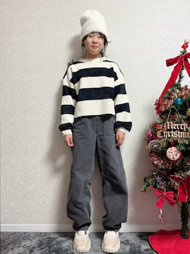 「アイテム（その他シューズ）」を使った、lenlen_rinrinさん（キッズ・142cm）の冬コーディネート