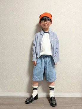 「アイテム（パンツ）」を使った、lenlen_rinrinさん（キッズ・110cm）の春コーディネート