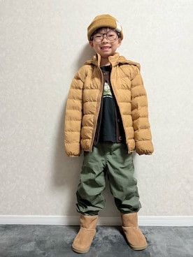 「アイテム（ジャケット/アウター）」を使った、lenlen_rinrinさん（キッズ・110cm）の秋コーディネート