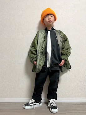 lenlen_rinrinさん（キッズ・110cm）の春コーディネート