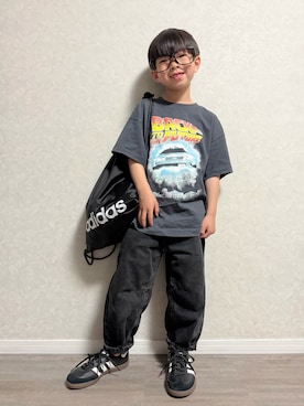 「アイテム（シューズ）」を使った、lenlen_rinrinさん（キッズ・110cm）の春コーディネート