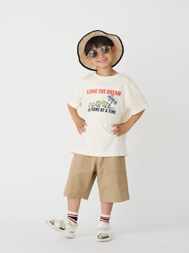 「Birthday（バースデイ）のアイテム」を使った、lenlen_rinrinさん（キッズ・110cm）の夏コーディネート