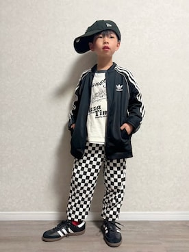 「BREEZE（ブリーズ）のアイテム」を使った、lenlen_rinrinさん（キッズ・110cm）の春コーディネート