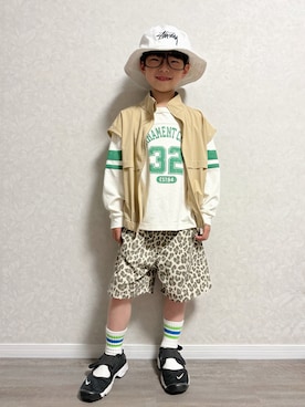 lenlen_rinrinさん（キッズ・110cm）の春コーディネート