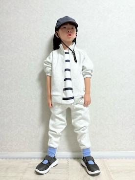「アイテム（パンツ）」を使った、lenlen23さん（キッズ・110cm）の夏コーディネート