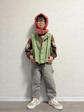 lenlen_rinrinさん(キッズ・110cm)の秋コーディネート