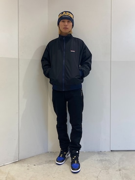 「XLARGE（エクストララージ）のアイテム（ナイロンジャケット）」を使った、Nastyさん（メンズ・174cm）の秋コーディネート