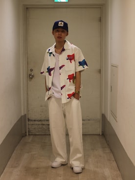 Nastyさん（メンズ・174cm）の夏コーディネート