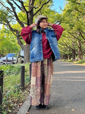 ioriさん（レディース・147cm）の秋コーディネート