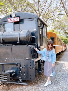 Olive Yangさん（レディース・170cm）の春コーディネート