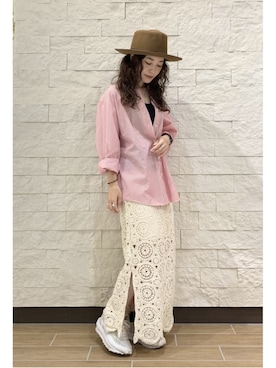 akaneさん（レディース・155cm）の夏コーディネート