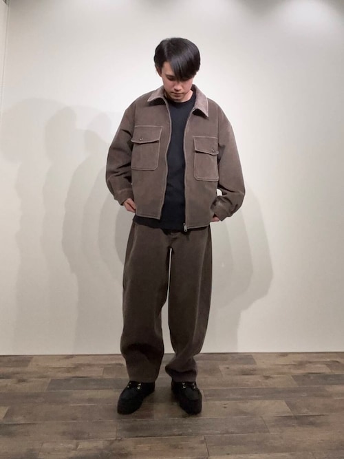 セール】『セットアップ対応』ヴィンテージツイルカーブパンツ