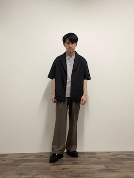 「SENSE OF PLACE by URBAN RESEARCH（センスオブプレイスバイアーバンリサーチ）のアイテム（ジャケット/アウター）」を使った、kkkkさん（メンズ・169cm）の春コーディネート