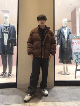 kkkkさん（メンズ・168cm）の冬コーディネート