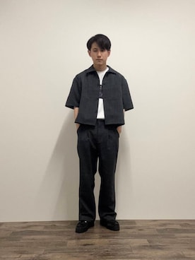 kkkkさん（メンズ・169cm）の春コーディネート