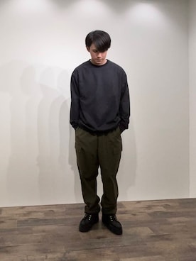 kkkkさん（メンズ・169cm）の冬コーディネート