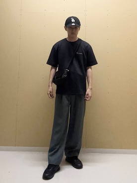 「アーバンリサーチ」｜「アイテム（キャップ）」を使った、kkkkさん（メンズ・169cm）の夏コーディネート