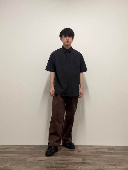 『速乾』クイックドライレギュラーカラーショートスリーブシャツ