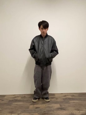 kkkkさん（メンズ・169cm）の冬コーディネート