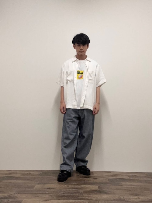 ソフトツイルWPKレギュラーカラーショートスリーブシャツ