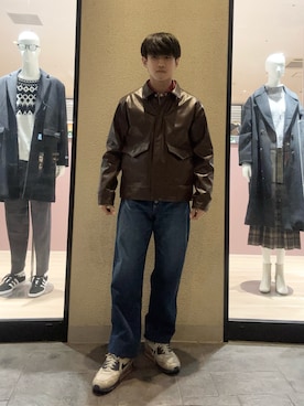 kkkkさん（メンズ・168cm）の冬コーディネート