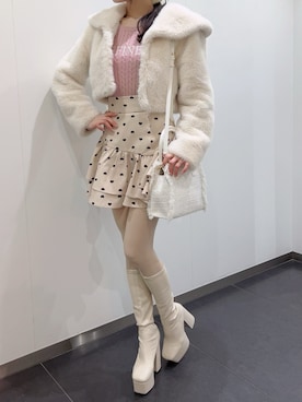 いいね返しません。さん(レディース・163cm)の冬コーディネート