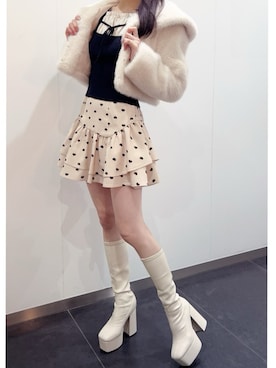 いいね返しません。さん(レディース・163cm)の冬コーディネート