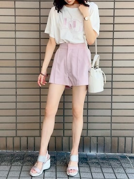 「+diana（プラスダイアナ）のアイテム」を使った、いいね返しません。さん（骨格ストレート・レディース・163cm）の夏コーディネート