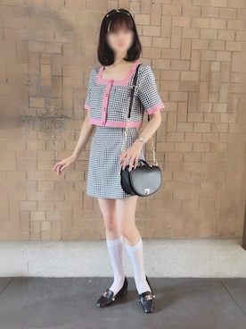 「RANDA（ランダ）のアイテム」を使った、いいね返しません。さん（骨格ストレート・レディース・163cm）の夏コーディネート