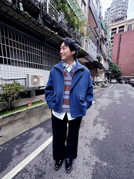 ユアンさん(メンズ・177cm)の冬コーディネート