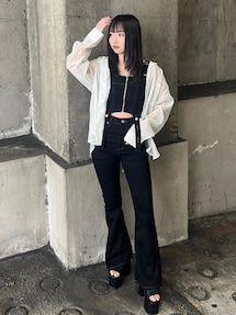 コルセットハングデニムサロペット｜エモダ（EMODA）公式通販｜RUNWAY