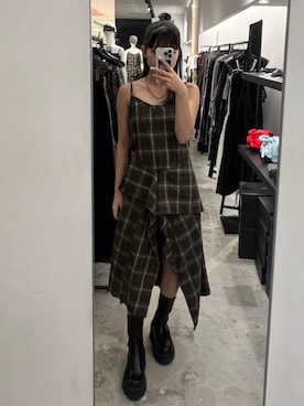 高橋伶奈さん(レディース・156cm)の秋コーディネート