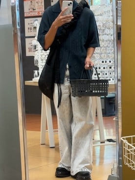 「アイテム（シューズ）」を使った、FUKIさん（メンズ・160cm）の夏コーディネート