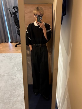 「MEMENTISM（メメントイズム）のアイテム」を使った、FUKIさん（メンズ・160cm）の春コーディネート