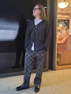 「G.H.BASS（ジーエイチバス）のG.H.BASS/BA11015H タッセルローファー（ローファー）」を使った、yuzi_for_npntsさん（メンズ・168cm・50代）の夏コーディネート