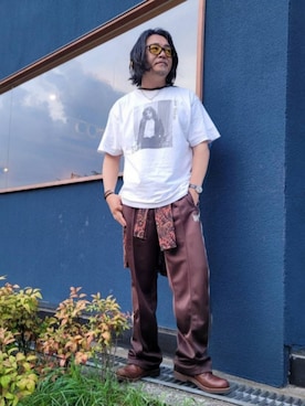 「アイテム（パンツ）」を使った、yuzi_for_npntsさん（メンズ・168cm・50代）の秋コーディネート