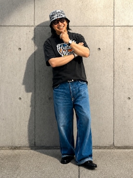 「Ray-Ban（レイバン）のアイテム」を使った、yuzi_for_npntsさん（メンズ・168cm）の秋コーディネート