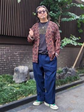 「MOSCOT（モスコット）のアイテム」を使った、yuzi_for_npntsさん（メンズ・168cm）の秋コーディネート