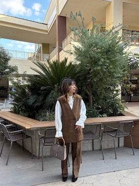 り なさん(レディース・160cm)の冬コーディネート