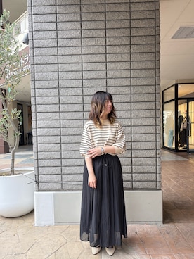 り なさん(レディース・160cm)の夏コーディネート