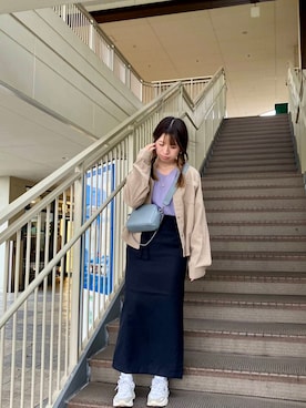 り なさん（レディース・160cm）の冬コーディネート