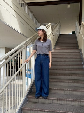 rinさん（レディース・161cm）の夏コーディネート