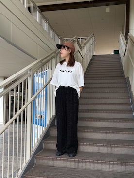rinさん（レディース・161cm）の夏コーディネート