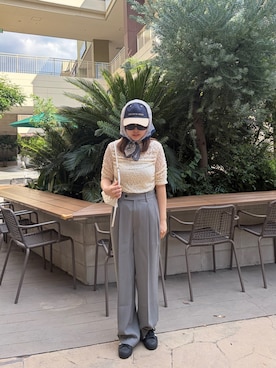 rinさん（レディース・161cm）の夏コーディネート