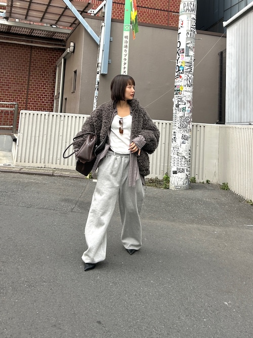 TEEN BOOP ブルゾン アウター ボアボリュームブルゾン レディース